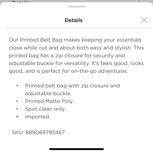 🌺Last One🌺NWT Lilly Pulitzer Printed Belt Bag - Picture 5 of 11